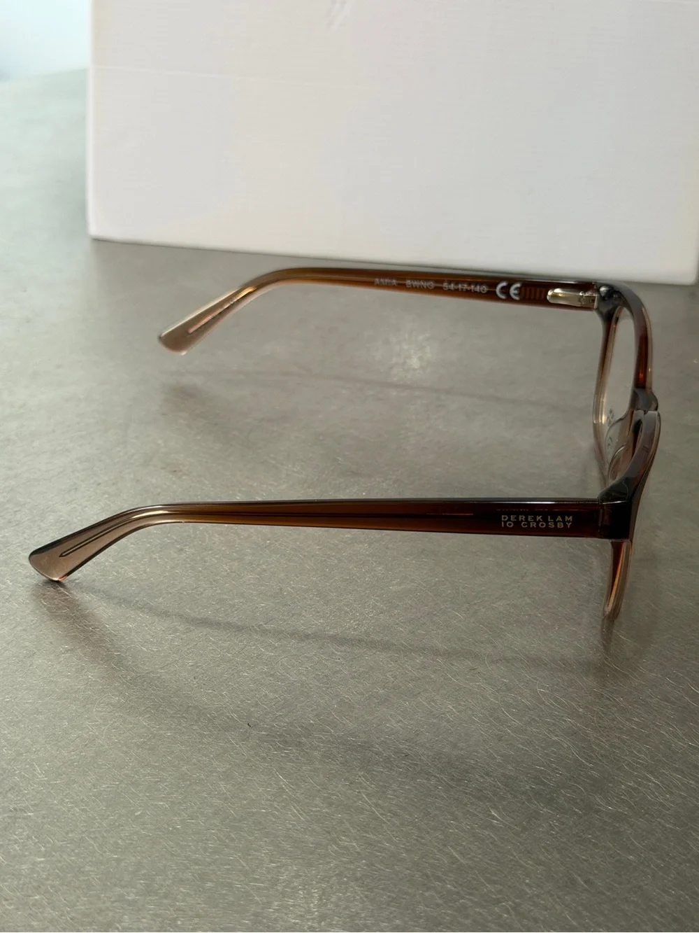 10 Crosby Derek Lam Brown gradient Women's AMIA Glasses 54-17-140, NWT